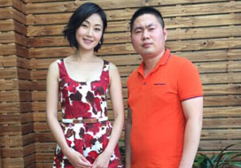 广州辉达娱乐与明星合影